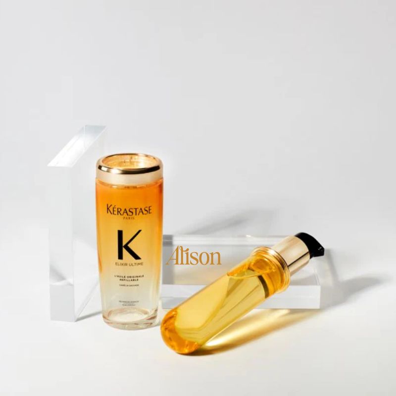 Set Dầu Dưỡng Tóc KERASTASE Elixir Ultime 75ml + Refill 75ml